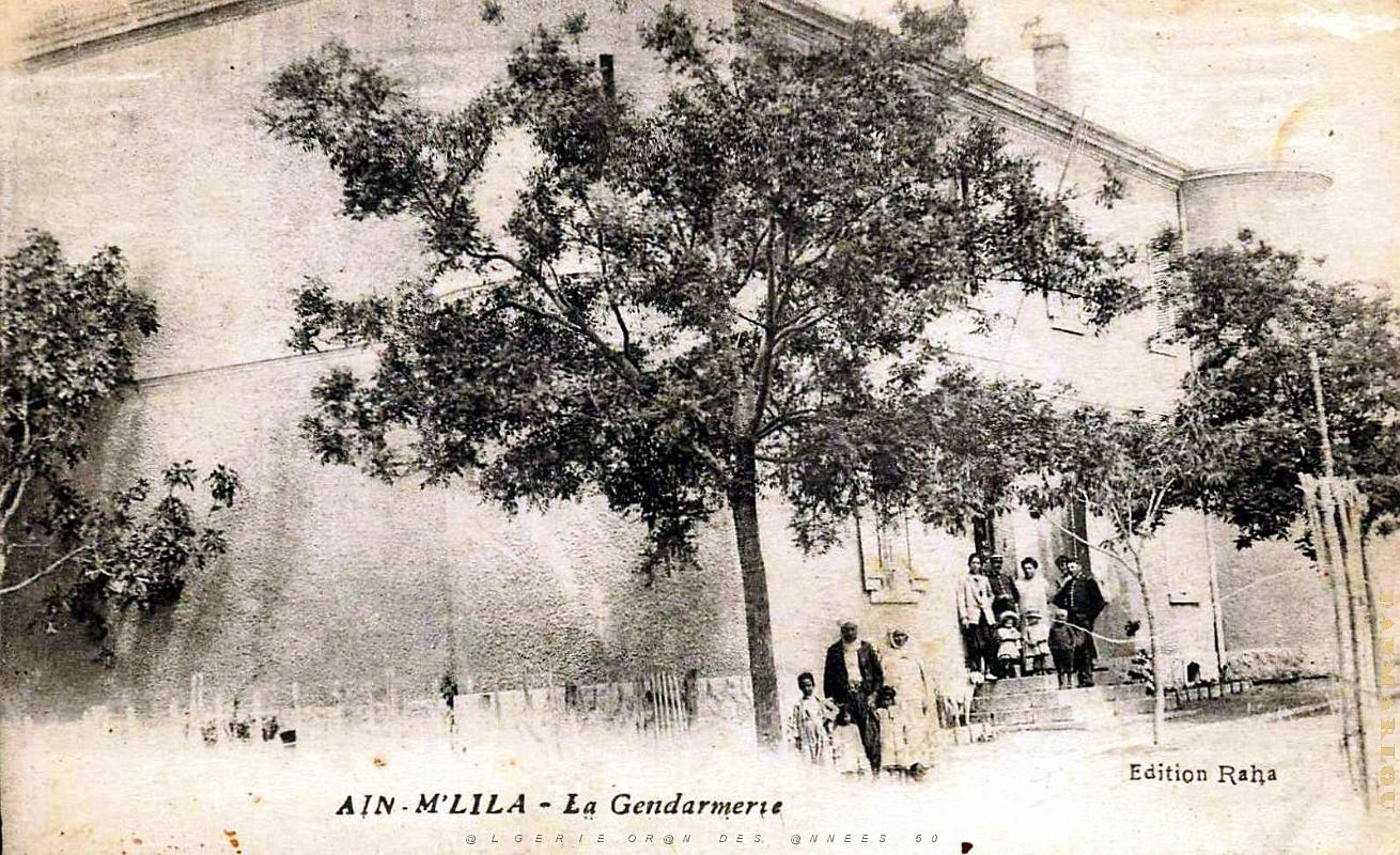2855- Ain-M'Lila - Gendarmerie- 1916.jpg